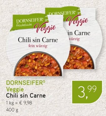 Dornseifer DORNSEIFERS Veggie Chili sin Carne 400g Angebot