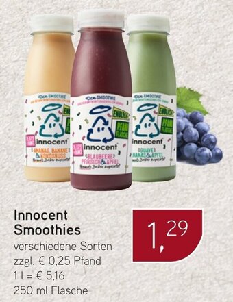 Dornseifer Innocent Smoothies 250 ml Flasche Angebot