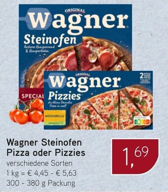 Dornseifer Wagner Steinofen Pizza oder Pizzies verschiedene Sorten 300-380 g Packung Angebot