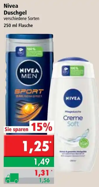 L. STROETMANN GROSSMARKT Nivea Duschgel 250ml Angebot