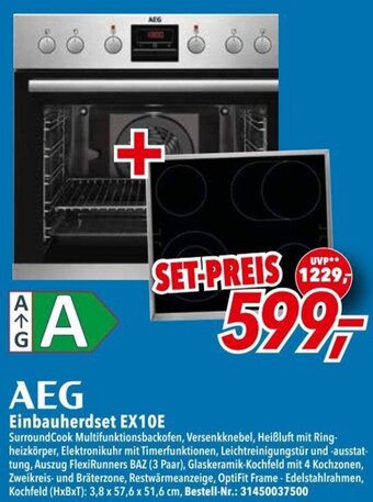 dodenhof AEG Einbauherdset EX10E Angebot