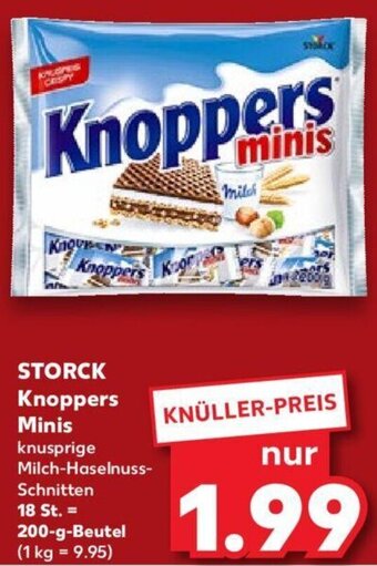 Kaufland STORCK Knoppers Minis 200 g Beutel Angebot