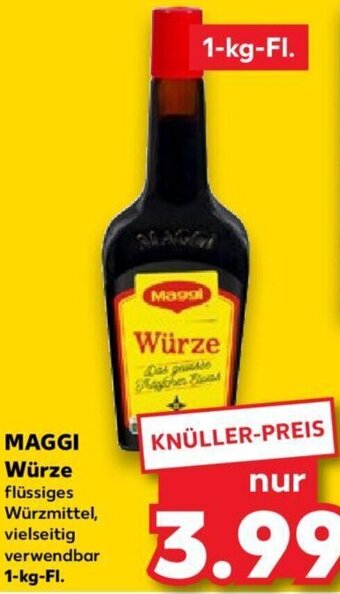 Kaufland MAGGI Würze 1-kg-FI. Angebot