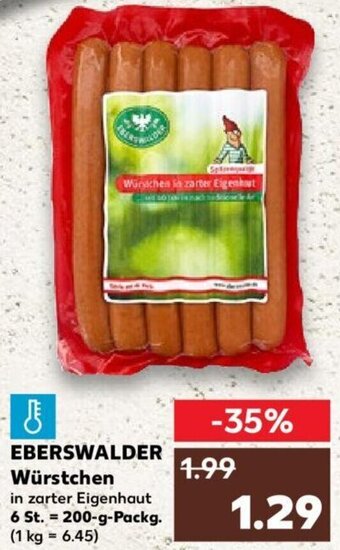 Kaufland EBERSWALDER Würstchen 200 g Packg. Angebot