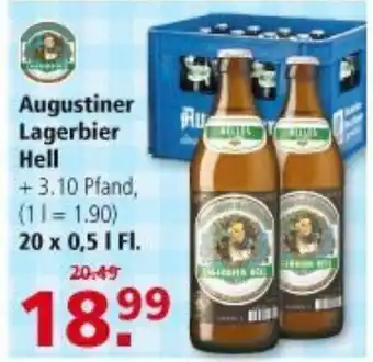 Multi Markt Augustiner lagerbier hell Angebot