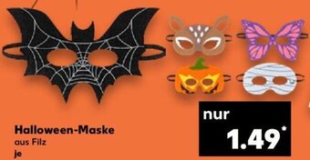 Kaufland Halloween-Maske Angebot