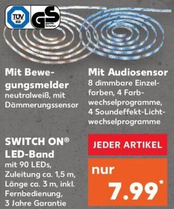 Kaufland SWITCH ON LED-Band Angebot