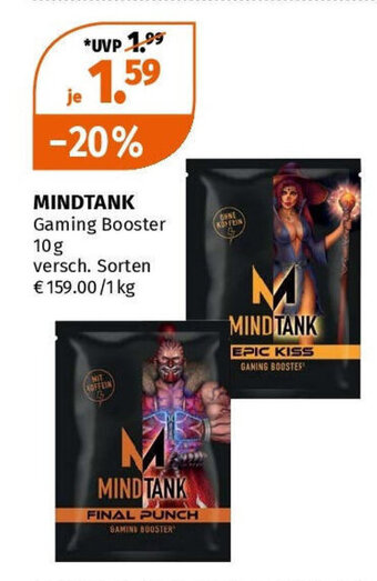 Müller MINDTANK Gaming Booster 10g Angebot