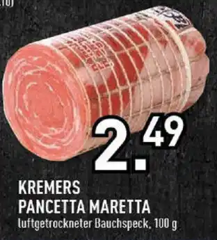 E-Center Kremers Pancetta Maretta 100g Angebot