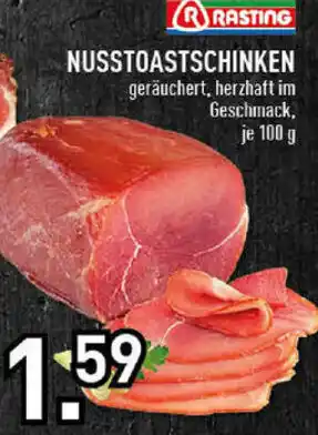 E-Center Rasting Nusstoastschinken 100g Angebot