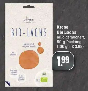 E-Center Krone Bio Lachs 50g Angebot