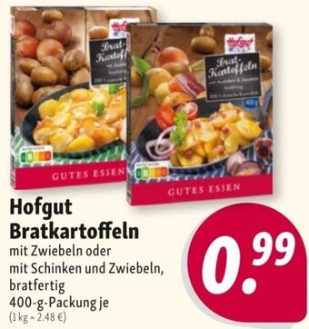 Nah & Frisch Hofgut Bratkartoffeln 400 g Packung Angebot