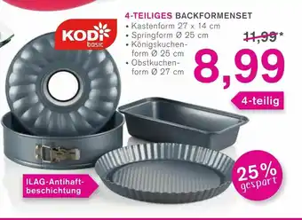 KODi 4-teiliges backformenset Angebot