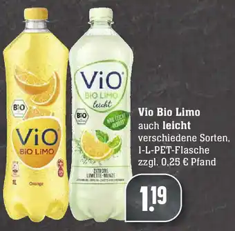 E-Center Vio Bio Limo auch Leicht 1L Angebot