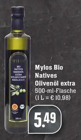 E-Center Mylos Bio Natives Olivenöl Extra 500ml Angebot