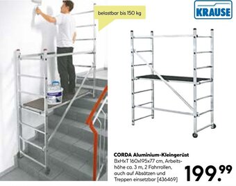 BayWa KRAUSE CORDA Aluminium-Kleingerüst Angebot
