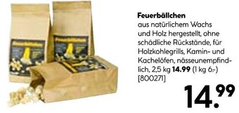 BayWa Feuerbällchen Angebot