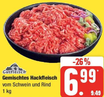 Edeka Gutfleisch Gemischtes Hackfleisch 1 kg Angebot