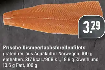 E-Center Frische Eismeerlachsforellenfilets 100g Angebot