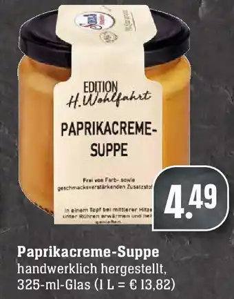 E-Center Paprikacreme Suppe 325ml Angebot