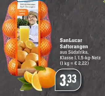 E-Center SanLucar Saftorangen 1,5kg Angebot