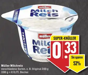 E-Center Müller Milchreis 200g Becher Angebot