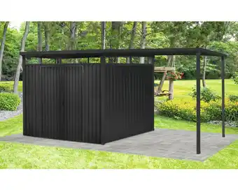 Hornbach Seitendach für systemhaus 286 x 245 cm anthrazit Angebot