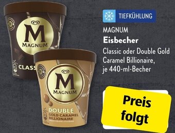 Aldi Süd MAGNUM Eisbecher 440 ml Becher Angebot
