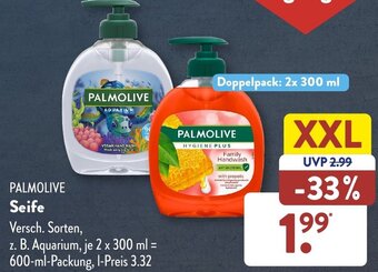 Aldi Süd PALMOLIVE Seife 600 ml Packung Angebot