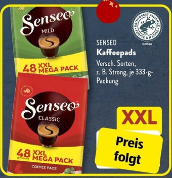 Aldi Süd SENSEO Kaffeepads 333 g Packung Angebot