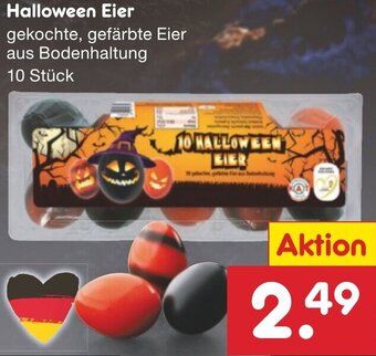 Netto Marken-Discount Halloween Eier 10 Stück Angebot