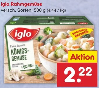 Netto Marken-Discount iglo Rahmgemüse 500 g Angebot