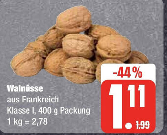 Marktkauf Walnüsse 400 g Angebot