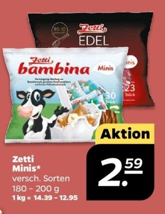 NETTO Zetti Minis 180 - 200 g Angebot