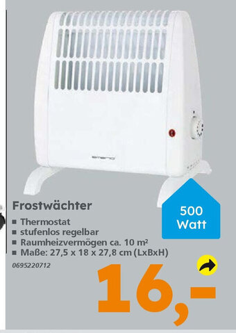 Globus Baumarkt Frostwächter Angebot