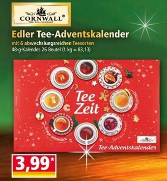 Norma Edler Tee-Adventskalender Angebot