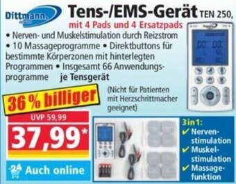 Norma Dittmann Tens-/EMS-Gerät Angebot