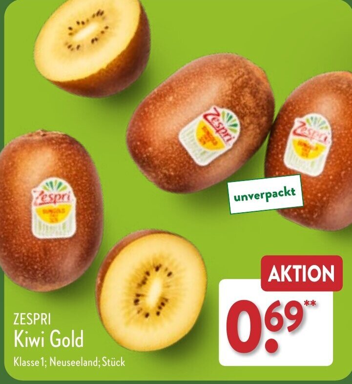 ZESPRI Kiwi Gold Angebot bei Aldi Nord