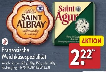 Aldi Nord Französische Weichkäsespezialität 125 g, 130 g oder 180 g Angebot