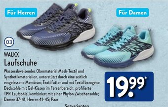 Aldi Nord WALKX Laufschuhe Angebot