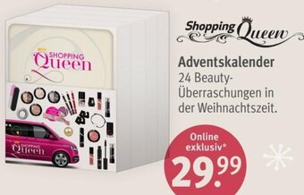 Rossmann Shopping Queen Adventskalender Angebot