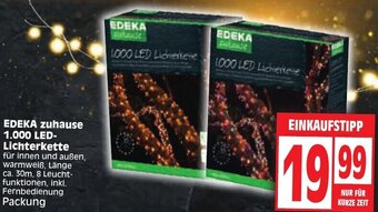 Edeka EDEKA Zuhause 1.000 LED-Lichterkette Angebot