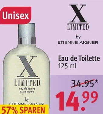 Rossmann X LIMITED by ETIENNE AIGNER Eau de Toilette 125 ml Angebot