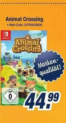 Expert Bening Animal Crossing Angebot