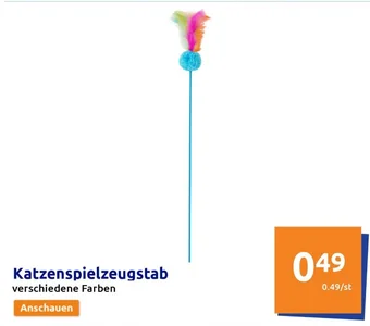 Action Katzenspielzeugstab Angebot