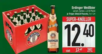 E-Center Erdinger Weißbier Angebot