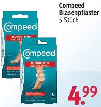 Rossmann Compeed Blasenpflaster 5 Stück Angebot