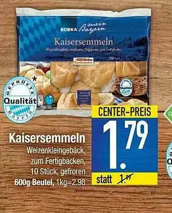 E-Center Kaisersemmeln Angebot