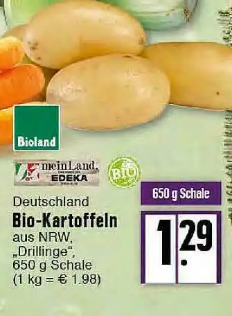 E-Center Deutschland Bio-kartoffeln Aus Nrw „drillinge” Angebot