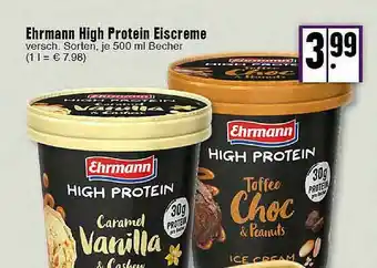 E-Center Ehrmann High Protein Eiscreme Angebot